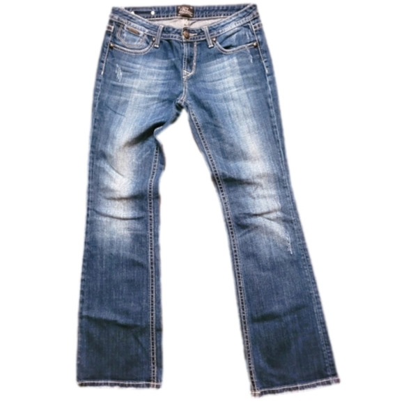 RE ROCK FOR EXPRESS bootcut jeans. Size 8/31inseam. EXCELLENT CONDITION! - Picture 3 of 9
